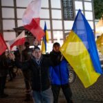 Zielonogórzanie za Ukrainą (galeria zdjęć) 29 Zielonogórzanie za Ukrainą (galeria zdjęć) Radio Zachód - Lubuskie