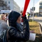 Manifestacja "MEDYK ZOSTAJE" w Zielonej Górze [DUŻO ZDJĘĆ] Radio Zachód - Lubuskie