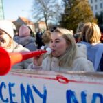 Manifestacja "MEDYK ZOSTAJE" w Zielonej Górze [DUŻO ZDJĘĆ] Radio Zachód - Lubuskie