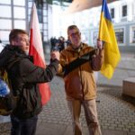 Zielonogórzanie za Ukrainą (galeria zdjęć) 31 Zielonogórzanie za Ukrainą (galeria zdjęć) Radio Zachód - Lubuskie