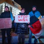 Zielonogórzanie za Ukrainą (galeria zdjęć) 35 Zielonogórzanie za Ukrainą (galeria zdjęć) Radio Zachód - Lubuskie