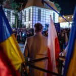 Zielonogórzanie za Ukrainą (galeria zdjęć) 44 Zielonogórzanie za Ukrainą (galeria zdjęć) Radio Zachód - Lubuskie