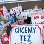 Manifestacja "MEDYK ZOSTAJE" w Zielonej Górze [DUŻO ZDJĘĆ] Radio Zachód - Lubuskie