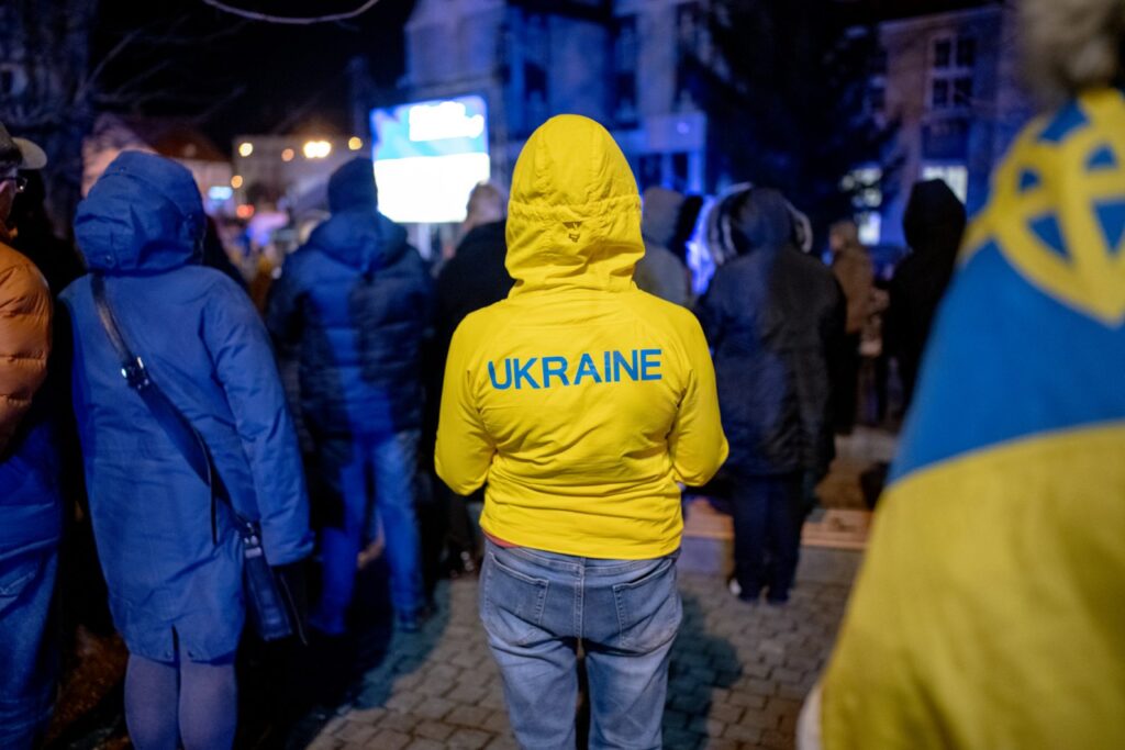 Zielonogórzanie za Ukrainą (galeria zdjęć) Radio Zachód - Lubuskie
