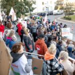 Manifestacja "MEDYK ZOSTAJE" w Zielonej Górze [DUŻO ZDJĘĆ] Radio Zachód - Lubuskie