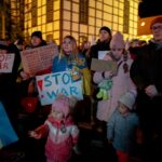 Zielonogórzanie za Ukrainą (galeria zdjęć) 57 Zielonogórzanie za Ukrainą (galeria zdjęć) Radio Zachód - Lubuskie