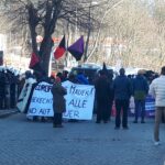 Protest w Krośnie Odrzańskim. Ranni policjanci i 11 osób zatrzymanych 12 Protest w Krośnie Odrzańskim. Ranni policjanci i 11 osób zatrzymanych Radio Zachód - Lubuskie