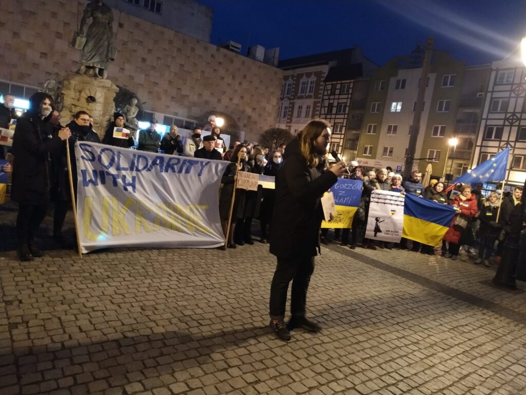 Solidarność z Ukrainą w Gorzowie Radio Zachód - Lubuskie