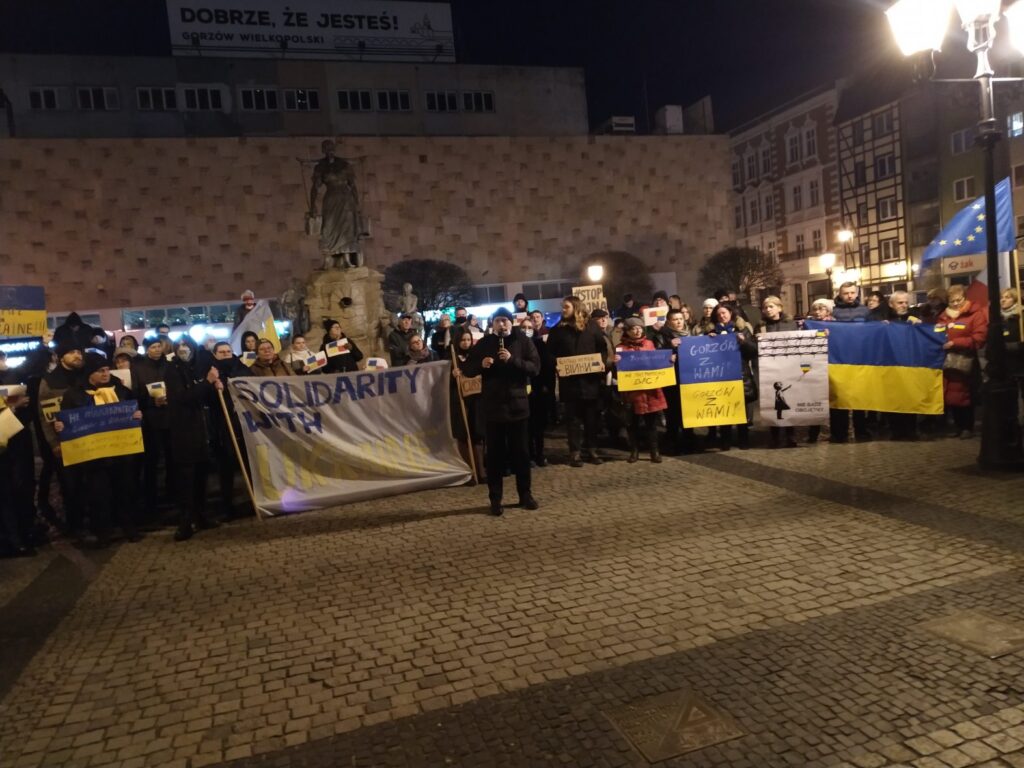 Solidarność z Ukrainą w Gorzowie Radio Zachód - Lubuskie