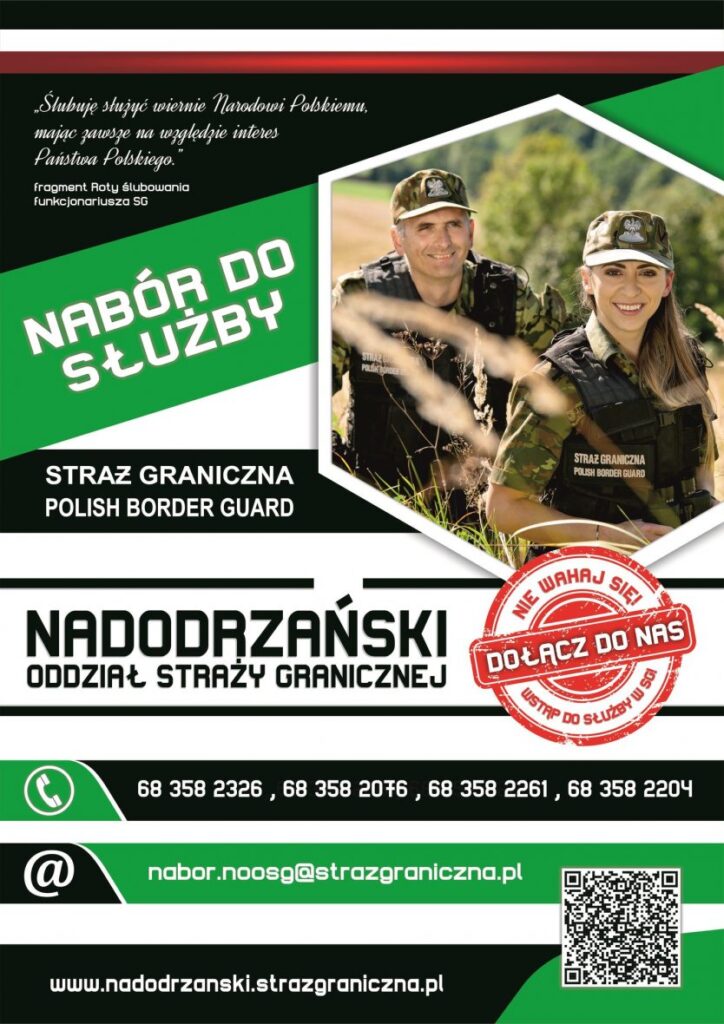 Wstąp do straży granicznej Radio Zachód - Lubuskie