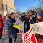 Demonstracja przeciwników likwidacji "Medyka" [WIDEO] Radio Zachód - Lubuskie
