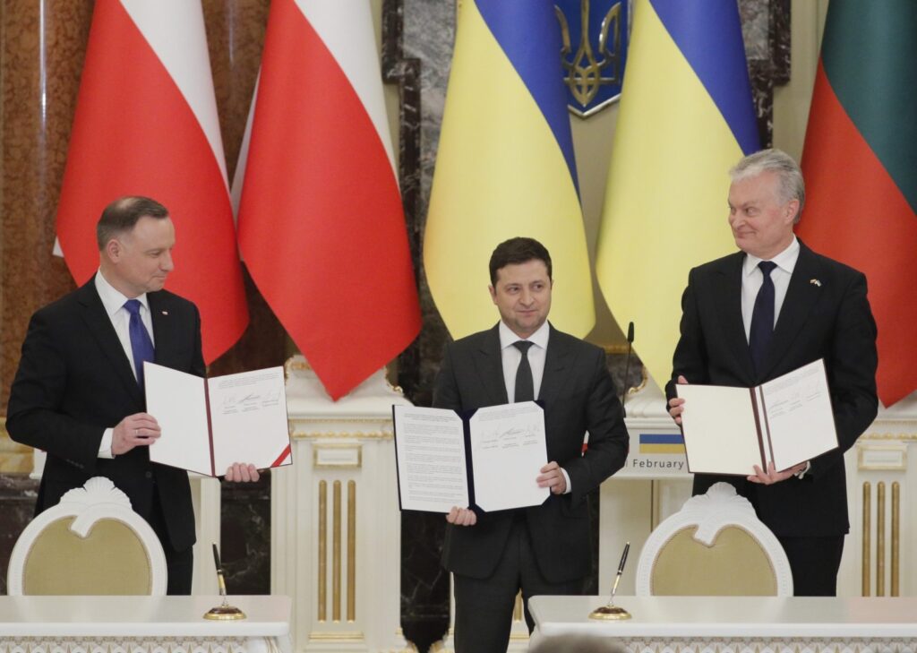 Spotkanie prezydentów Ukrainy, Polski i Litwy w Kijowie Radio Zachód - Lubuskie