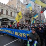 Ulicami Kijowa przeszedł Marsz Jedności dla Ukrainy Radio Zachód - Lubuskie