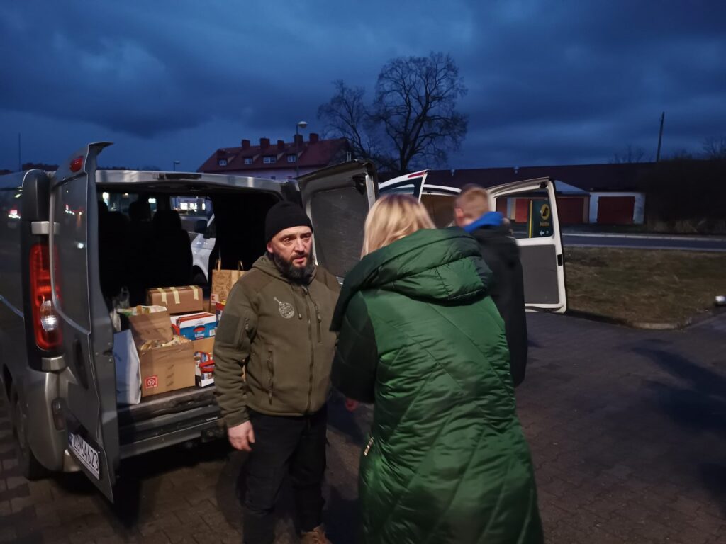 Żaganianie z pomocą dla dotkniętej wojną Ukrainy Radio Zachód - Lubuskie