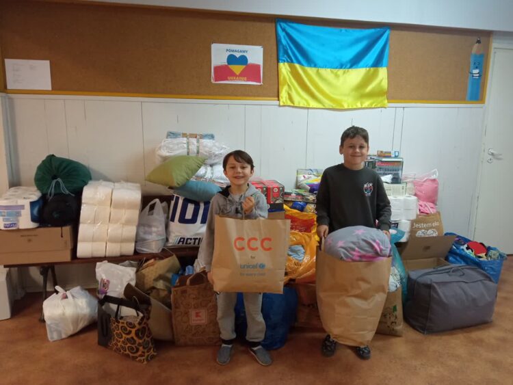 Uczniowie włączyli się we wsparcie uchodźców z Ukrainy Radio Zachód - Lubuskie