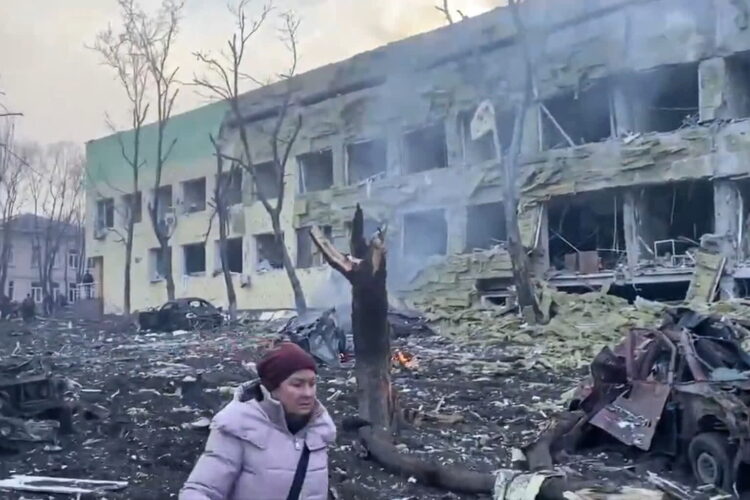Rosja zbombardowała szpital dziecięcy w Mariupolu Radio Zachód - Lubuskie