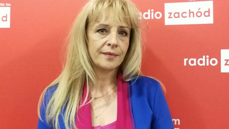 Ewa Kostrzewska, prezes zielonogórskiego oddziału ZNP Radio Zachód - Lubuskie
