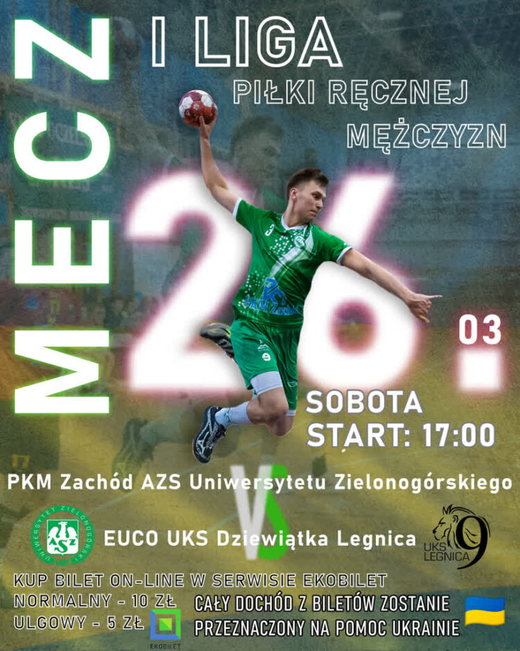 AZS UZ zagra z Dziewiątką Legnica. Jest nowy zawodnik w zielonogórskim zespole Radio Zachód - Lubuskie