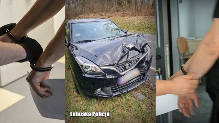 Chcieli oszukać policję po kolizji: pijanego kierowcę zastąpił kolega... jeszcze bardziej pijany Radio Zachód - Lubuskie