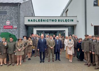 Nadleśnictwo Sulęcin w nowym budynku Radio Zachód - Lubuskie