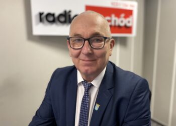 Lesław Hołownia burmistrz Skwierzyny. Radio Zachód - Lubuskie