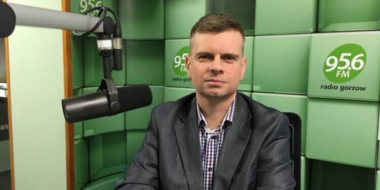 Tomasz Drozd, prezes stowarzyszenia "komunikacja.org" Radio Zachód - Lubuskie