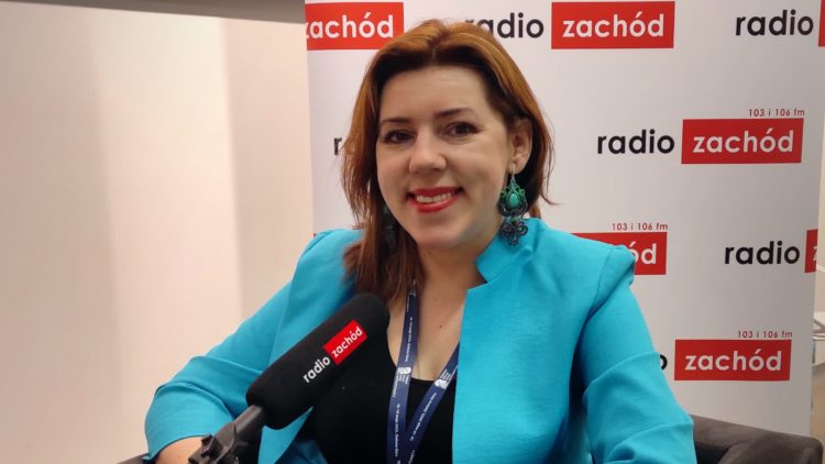 Dominika Ćosić - dziennikarka, publicystka, pisarka Radio Zachód - Lubuskie