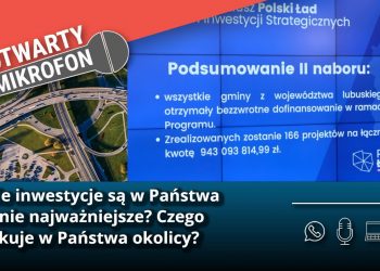 Jakie inwestycje są w Państwa ocenie najważniejsze? Czego brakuje w Państwa okolicy? Radio Zachód - Lubuskie