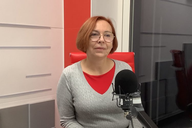 Bożena Pierzgalska, szefowa nauczycielskiej „Solidarności” Radio Zachód - Lubuskie