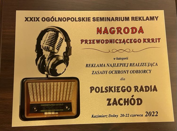 Sukces kampanii Radia Zachód 9 Sukces kampanii Radia Zachód Radio Zachód - Lubuskie