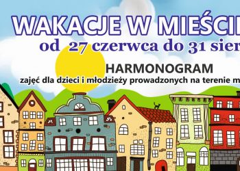 Plakat - Wakacje w mieście