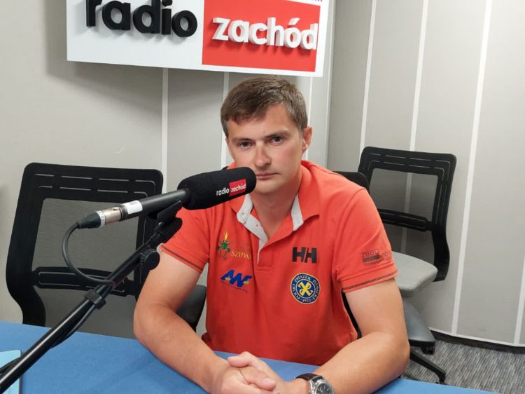 Marcin Sokalski, prezes WOPR Gorzów Radio Zachód - Lubuskie
