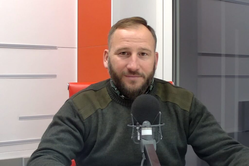 Jacek Banaszek, łowczy okręgowy PZŁ Zielona Gora Radio Zachód - Lubuskie