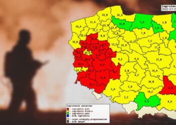 Ekstremalnie wysokie zagrożenie pożarowe w zachodniej połowie kraju Radio Zachód - Lubuskie