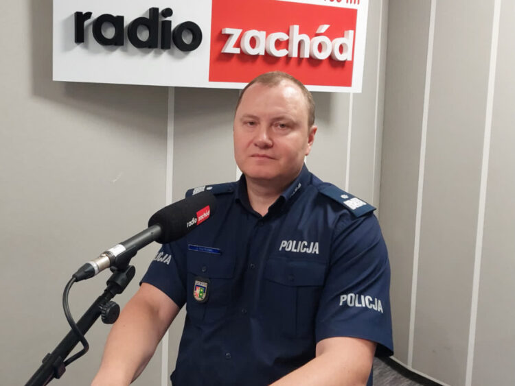 nadinsp. gen. Jarosław Pasterski, Komendant Wojewódzki Policji w Gorzowie Wielkopolskim. Radio Zachód - Lubuskie