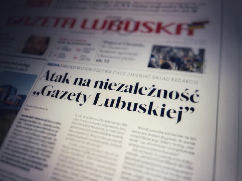 Komentarze po marszałkowskim piśmie do „GL” Radio Zachód - Lubuskie