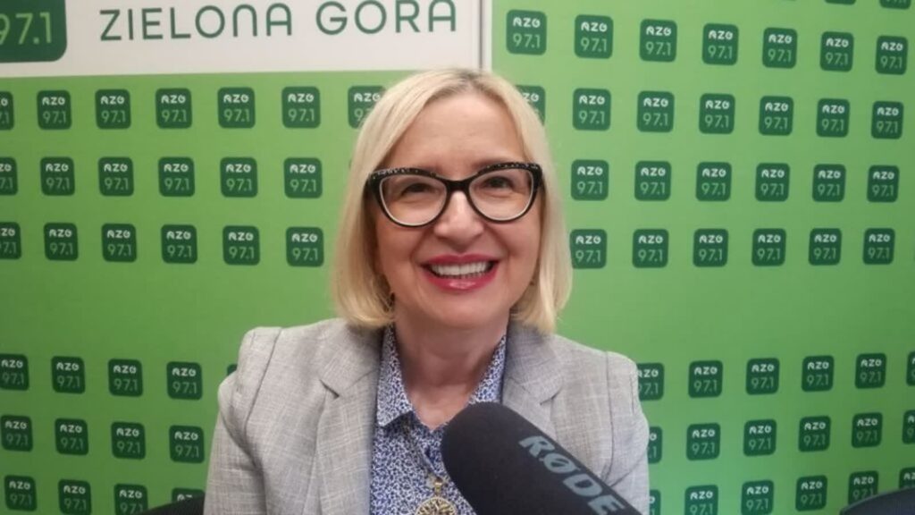 Katarzyna Pernal – Wyderkiewicz, lubuska wicekurator oświaty Radio Zachód - Lubuskie