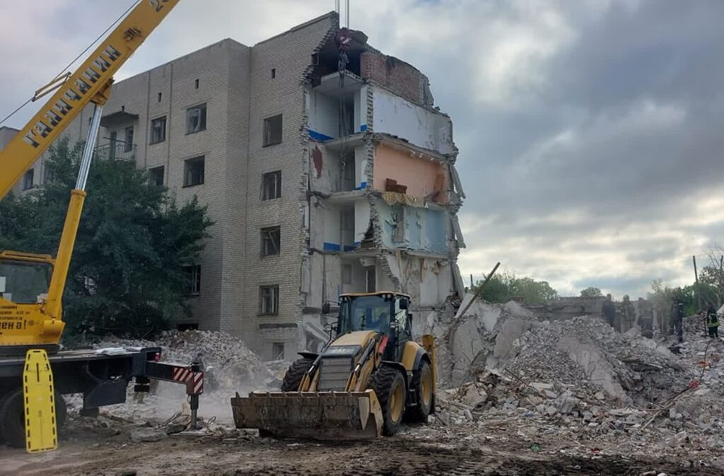 Fot. Główny wydział Państwowej Służby Ratunkowej Ukrainy w obwodzie donieckim/Facebook