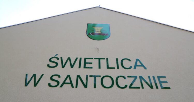 Mieszkańcy Santoczna mają nową świetlicę Radio Zachód - Lubuskie