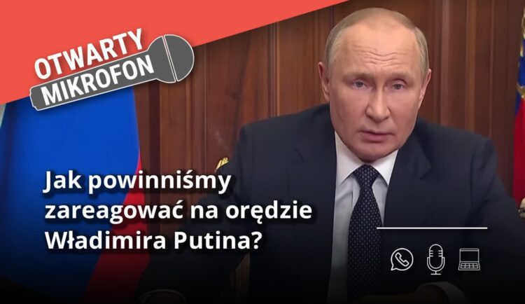 Jak powinniśmy zareagować na orędzie Władimira Putina? Radio Zachód - Lubuskie