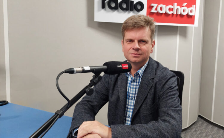 Tomasz Drozd, prezes stowarzyszenia „komunikacja.org” Radio Zachód - Lubuskie