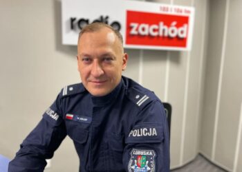 podinsp. Marcin Maludy, rzecznik lubuskiej policji Radio Zachód - Lubuskie