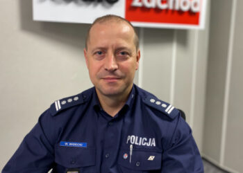 insp. Wiesław Widecki, komendant miejski policji w Gorzowie Wlkp. Radio Zachód - Lubuskie