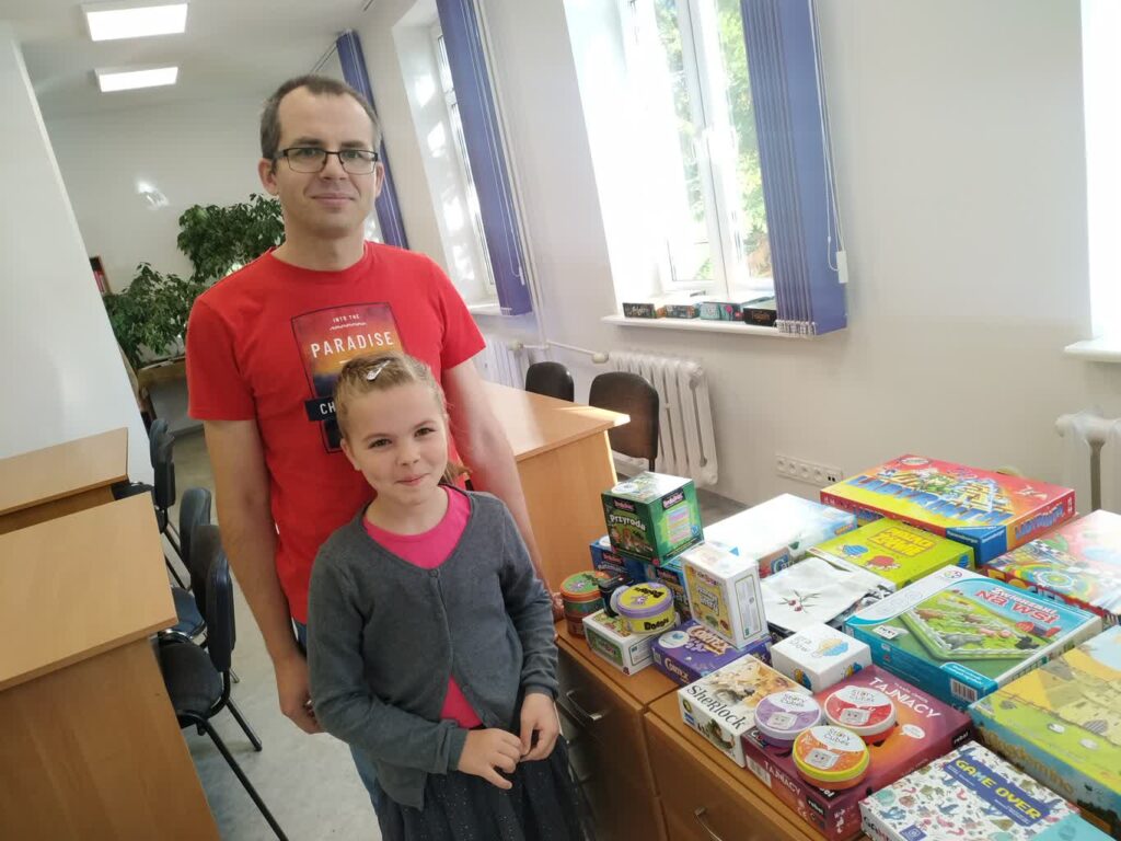 Międzynarodowy Dzień Gier Planszowych w bibliotece na gorzowskich Piaskach Radio Zachód - Lubuskie