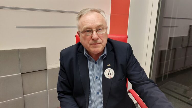 Bogusław Motowidełko, przewodniczący zielonogórskiej "Solidarności" Radio Zachód - Lubuskie