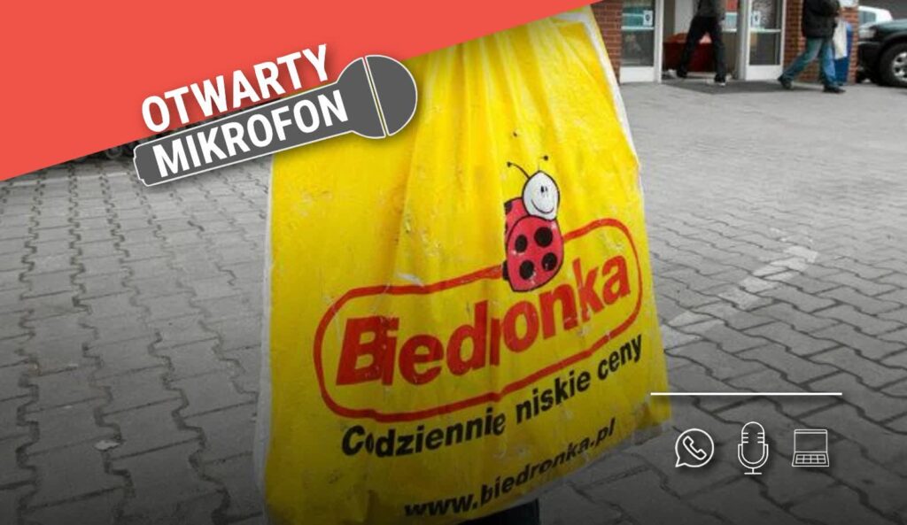 foto: Facebook - reklamowka z biedroni