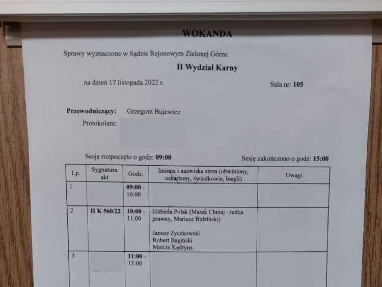 Marszałek Polak chce wywrzeć presję na dziennikarzy w sądzie Radio Zachód - Lubuskie