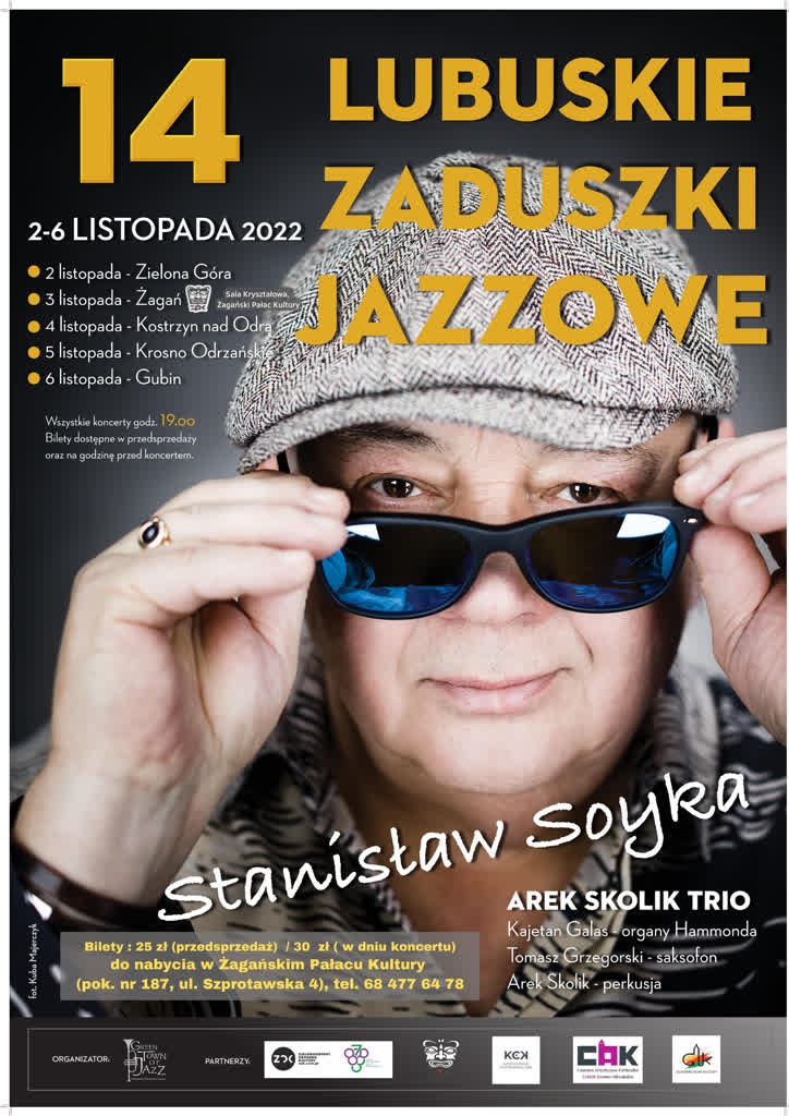 Jazz, zaduszki, zamek Radio Zachód - Lubuskie