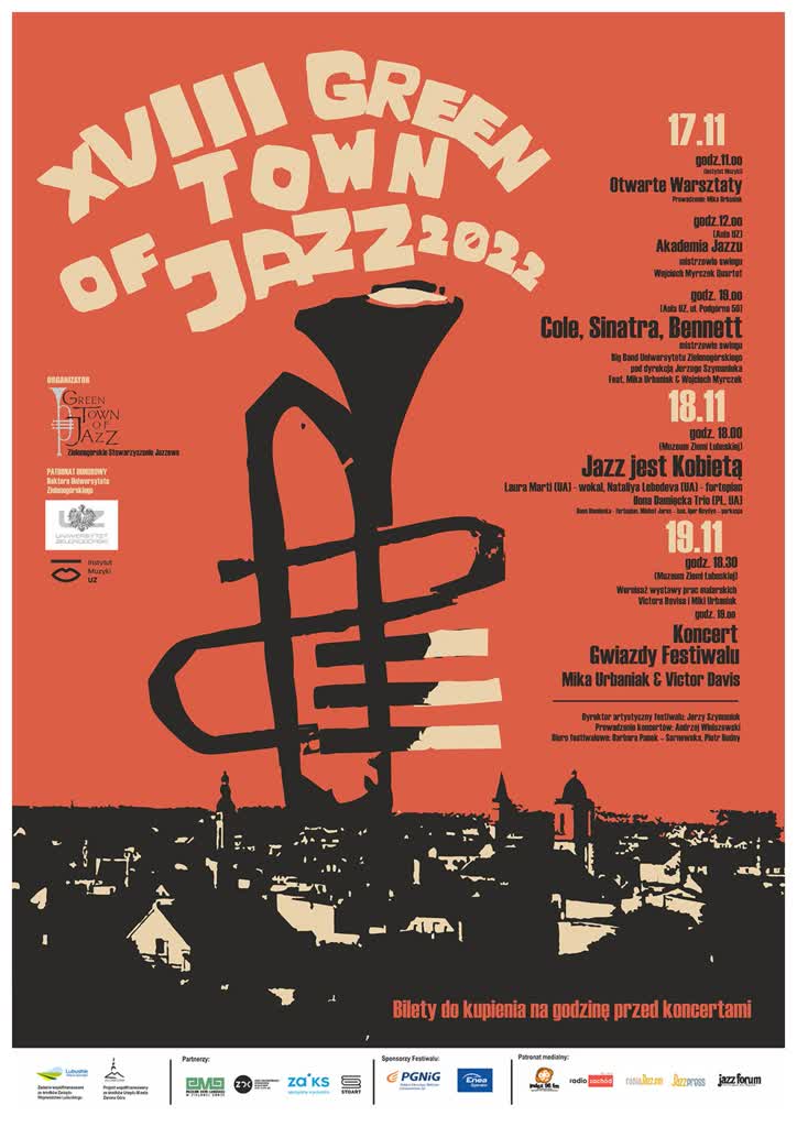 Dziś startuje 18. edycja Green Town of jazz Radio Zachód - Lubuskie