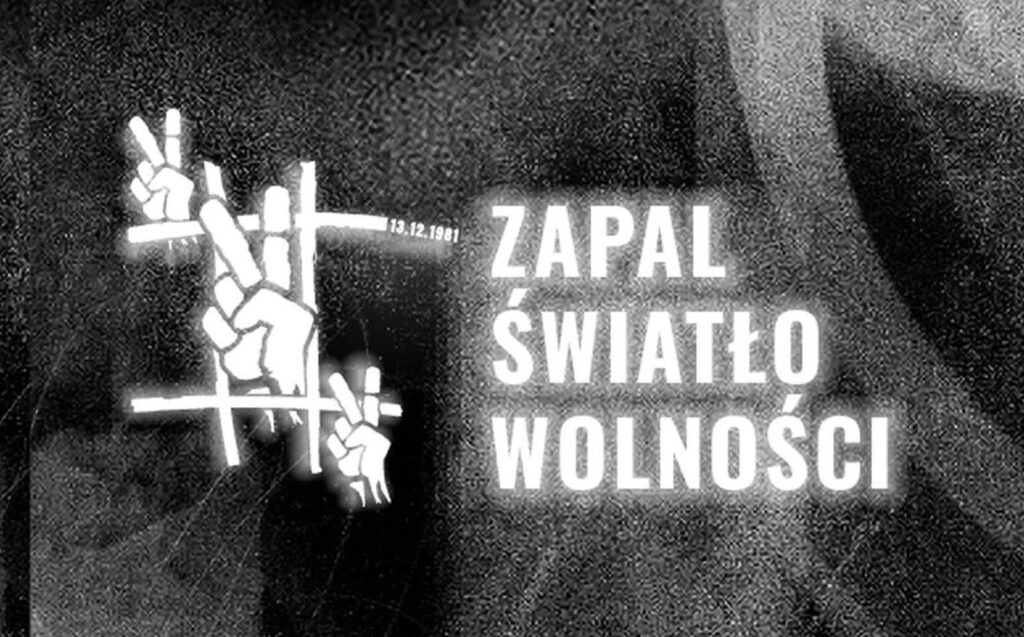 Zapal Światło Wolności o 19:30 w geście solidarności z ofiarami stanu wojennego Radio Zachód - Lubuskie